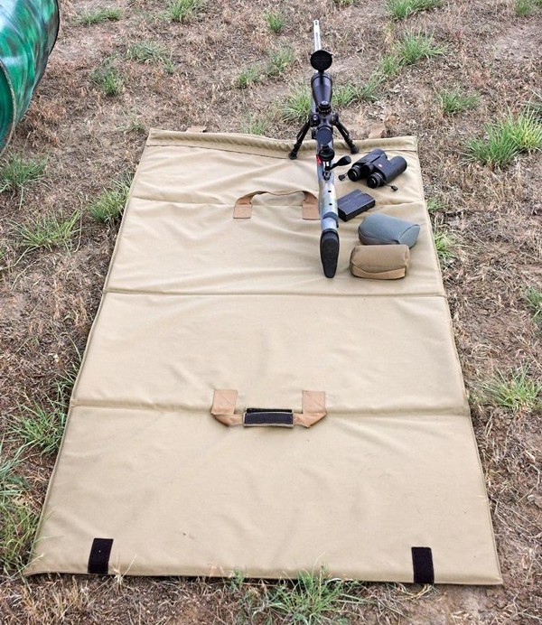 Precision Long Range Shooting Mat Coyote by Crosstac Shooting Mats